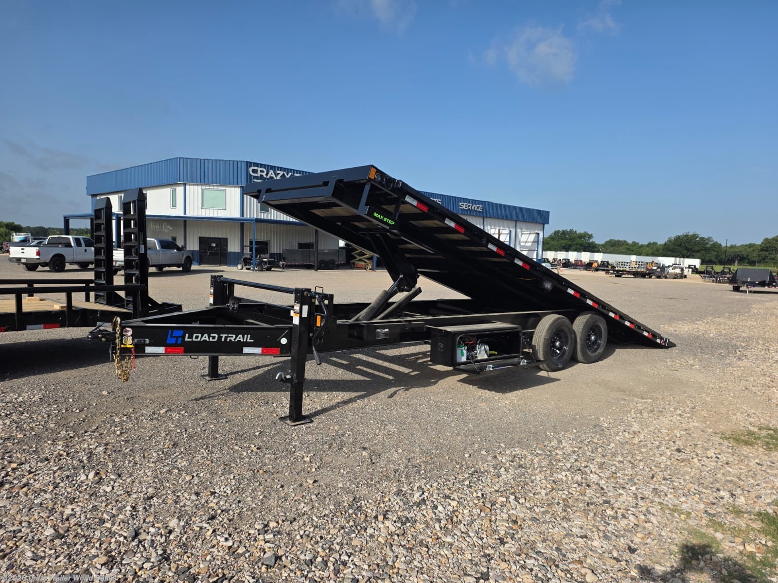 2026 Load Trail PE 102" x 24' Deckover Equipment Tilt Deck Trailer