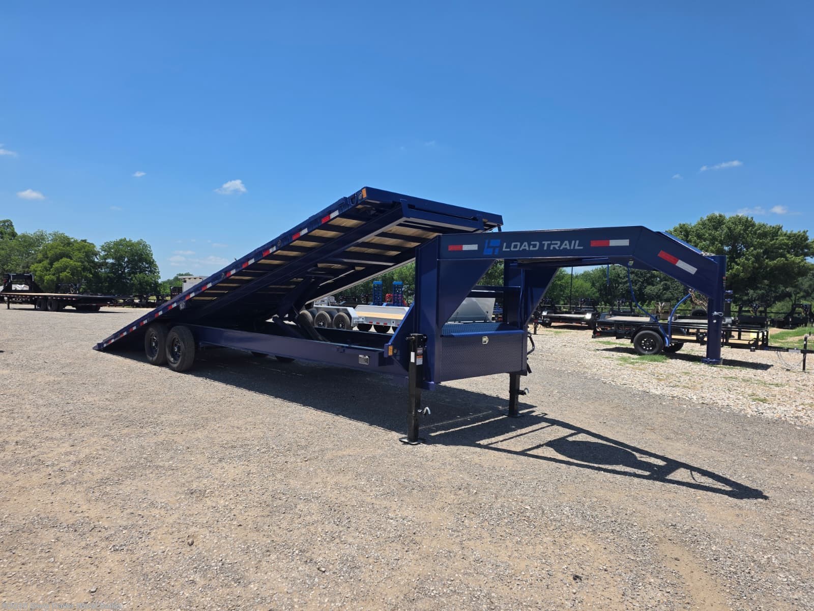 2026 Load Trail GE 102" x 30' Gooseneck Equipment Tilt Deck Trailer