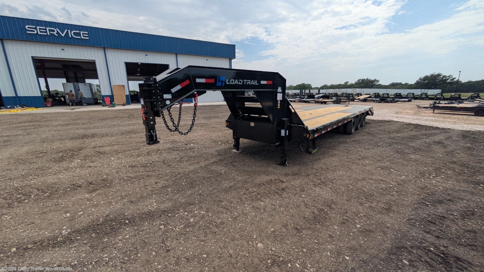 2027 Load Trail HH 102X32 Triple Low-Pro 40K Gooseneck Trailer