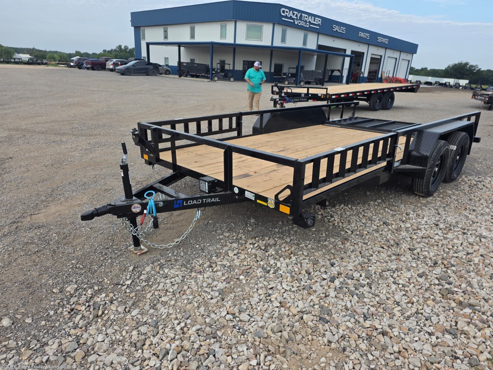 2027 Load Trail UE 83X16 Tandem Axle Utility Trailer 7K LB