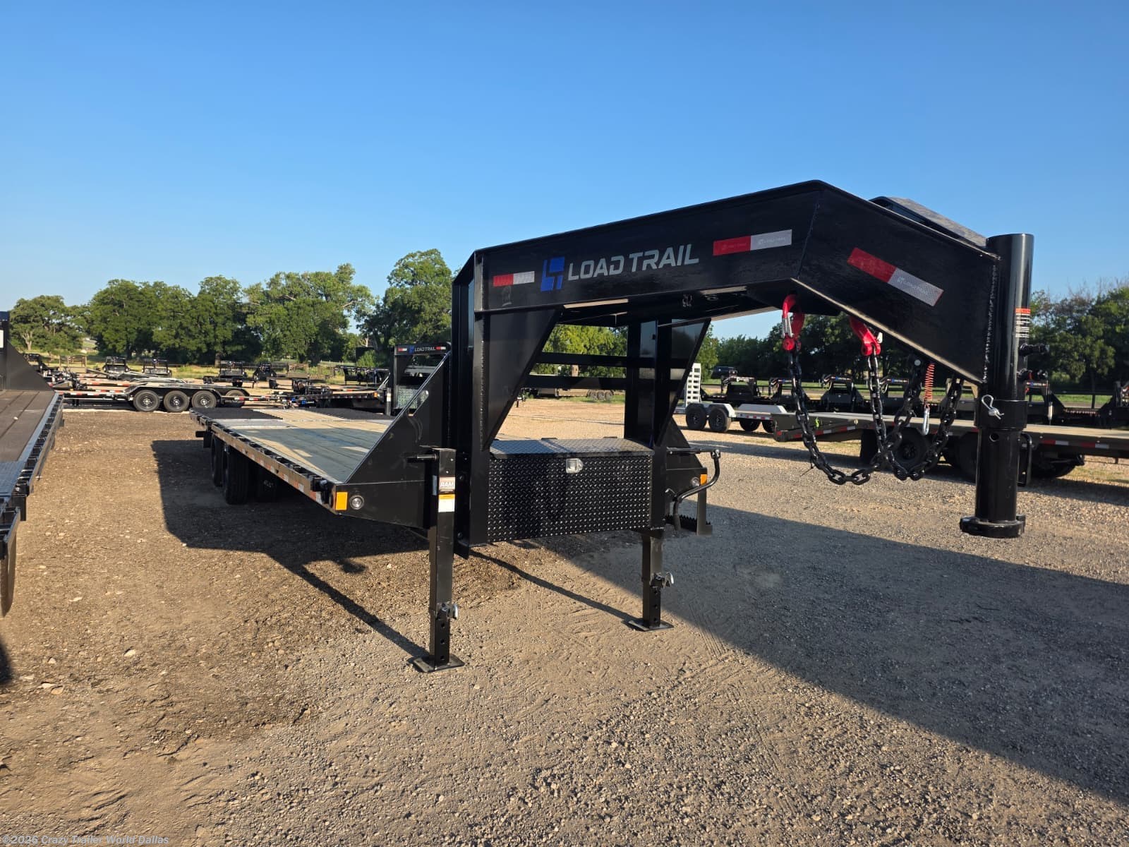 2027 Load Trail GL 102X32 Hydraulic Dovetail Gooseneck Trailer 30K LB