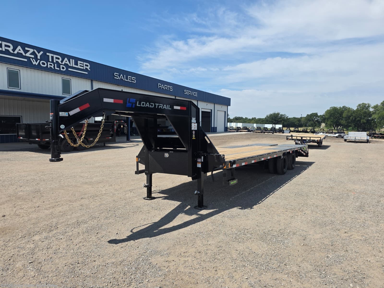 2027 Load Trail GP 102X28 Deckover Flatbed Gooseneck Trailer 24K LB