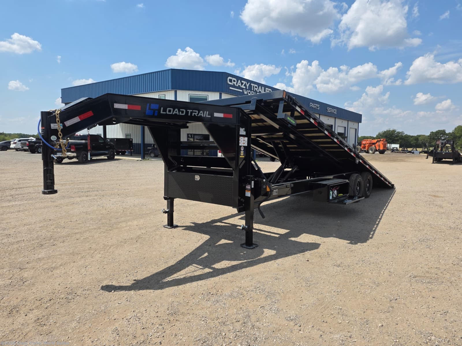 2027 Load Trail GE 102X28 Gooseneck Equipment Tilt Deck Trailer 14K