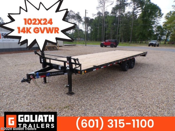 2024 Load Trail DK 102X24 Deckover Equipment Trailer 14K GVWR available in Hattiesburg, MS