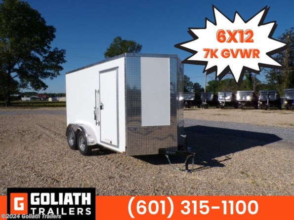 2024 Anvil 6X12 Enclosed Cargo Trailer 7K available in Hattiesburg, MS