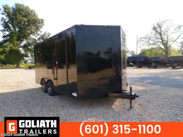 2024 Anvil 8.5X16 Extra Tall Enclosed Cargo Trailer 9990 GVWR available in Hattiesburg, MS