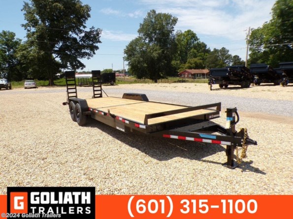 2024 Triple Crown 7X24 Flatbed Equipment Trailer 14K LB GVWR available in Hattiesburg, MS