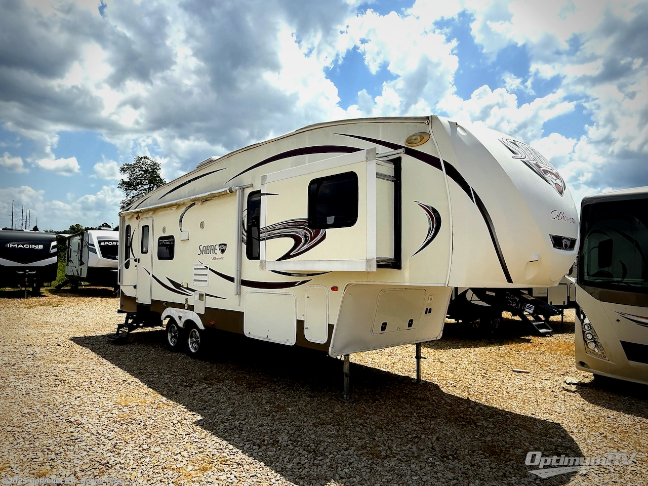 Used 2014 Palomino Sabre Silhouette 281RLDS available in Bonne Terre, Missouri
