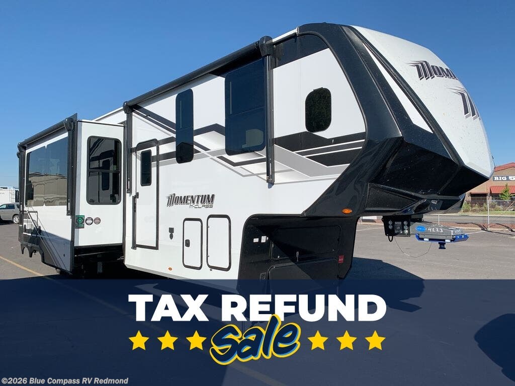 New 2026 Grand Design Momentum M-Class 395MS available in Redmond, Oregon