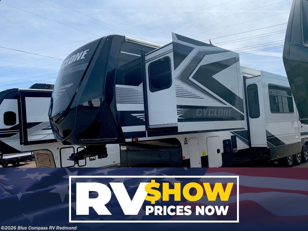 New 2026 Heartland Cyclone 3913 available in Redmond, Oregon