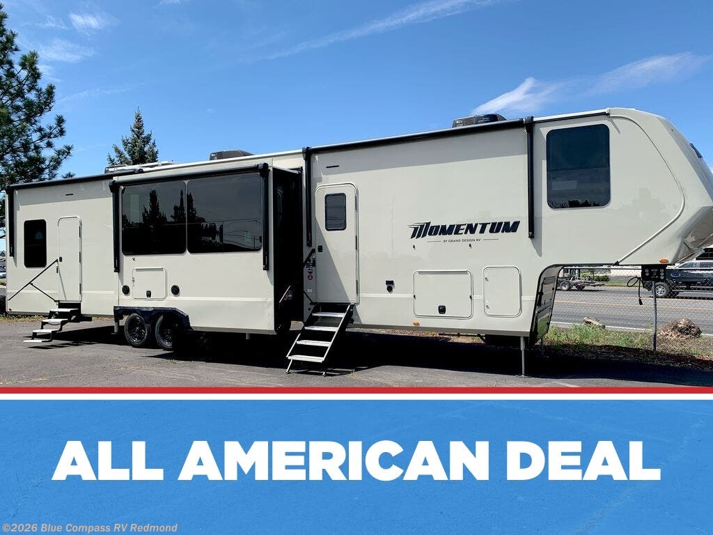 New 2026 Grand Design Momentum 395MT available in Redmond, Oregon