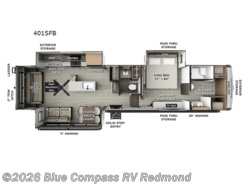 New 2026 Forest River Rockwood Signature 401SFB available in Redmond, Oregon