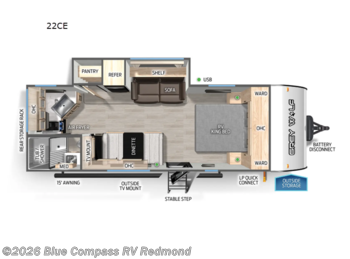 Used 2025 Forest River Cherokee Grey Wolf 22CE available in Redmond, Oregon