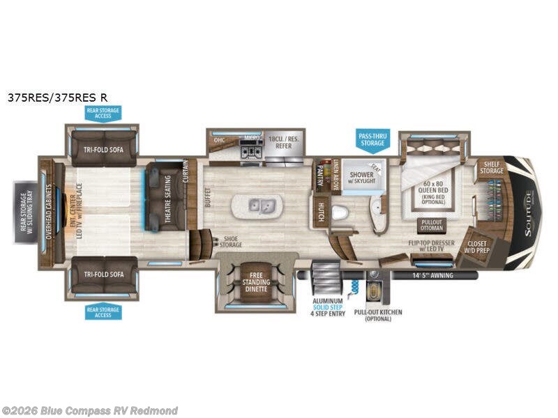 Used 2018 Grand Design Solitude 375RES R available in Redmond, Oregon