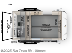 New 2025 Ember RV E-Series 12RK available in Ottawa, Kansas