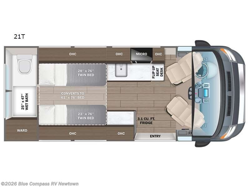New 2026 Entegra Coach Expanse 21T available in Newtown, Connecticut