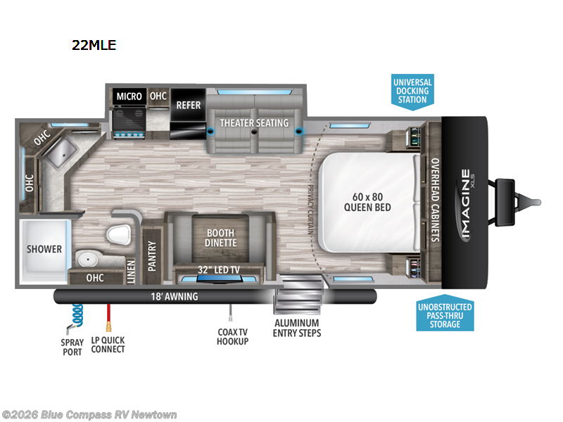 Used 2022 Grand Design Imagine XLS 22MLE available in Newtown, Connecticut