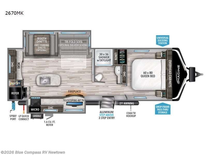 Used 2022 Grand Design Imagine 2670MK available in Newtown, Connecticut