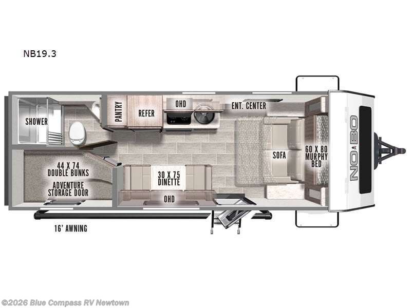 Used 2022 Forest River No Boundaries NB19.3 available in Newtown, Connecticut