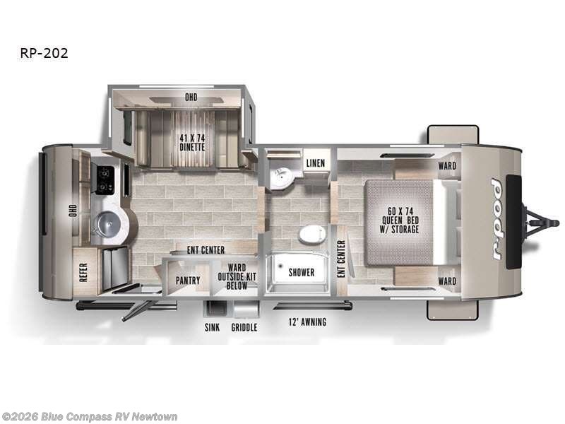 Used 2022 Forest River  R Pod RP-202 available in Newtown, Connecticut