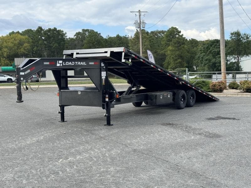 2025 Load Trail 102x28 Tandem Gooseneck Equipment Tilt Deck