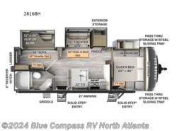 New 2024 Forest River Rockwood Ultra Lite 2616BH available in Buford, Georgia