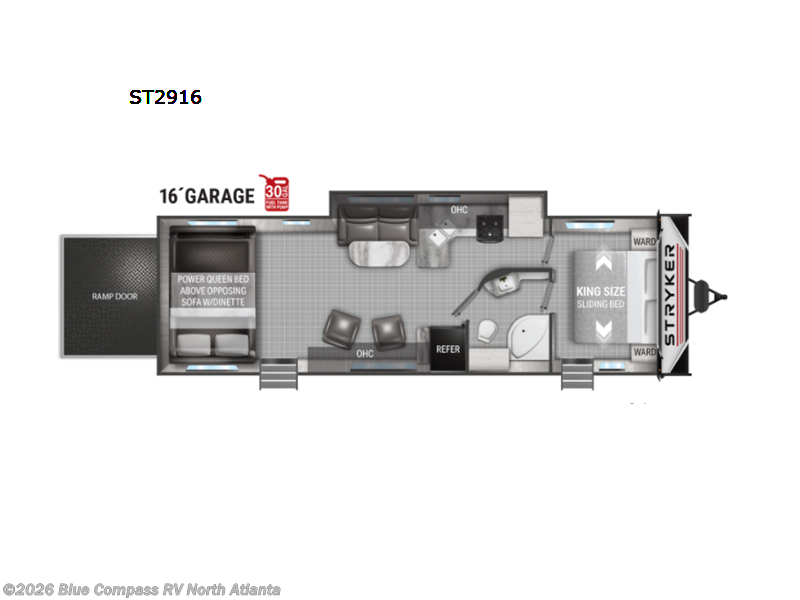 Used 2022 Cruiser RV Stryker ST2916 available in Buford, Georgia
