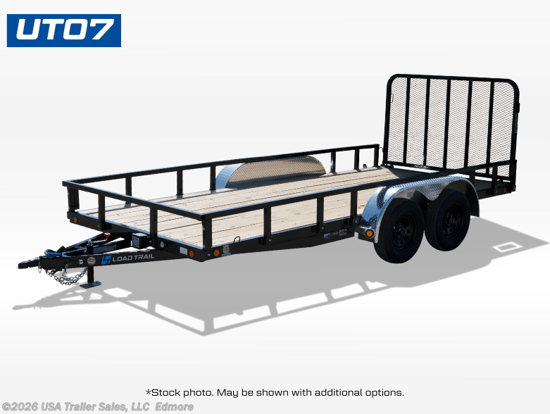 2025 Load Trail UT 83" x 18' Tandem Axle Utility Trailer