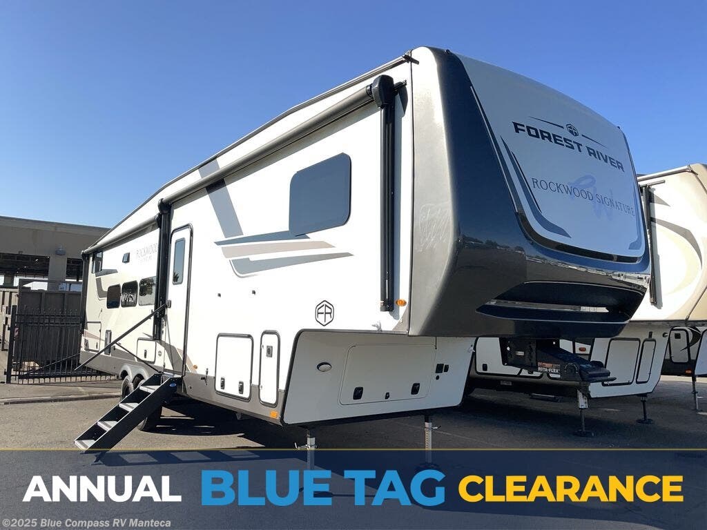 Used 2025 Forest River Rockwood Signature R374DBH available in Manteca, California