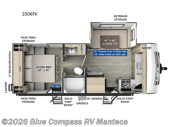 Used 2025 Forest River Rockwood Mini Lite 2506FK available in Manteca, California