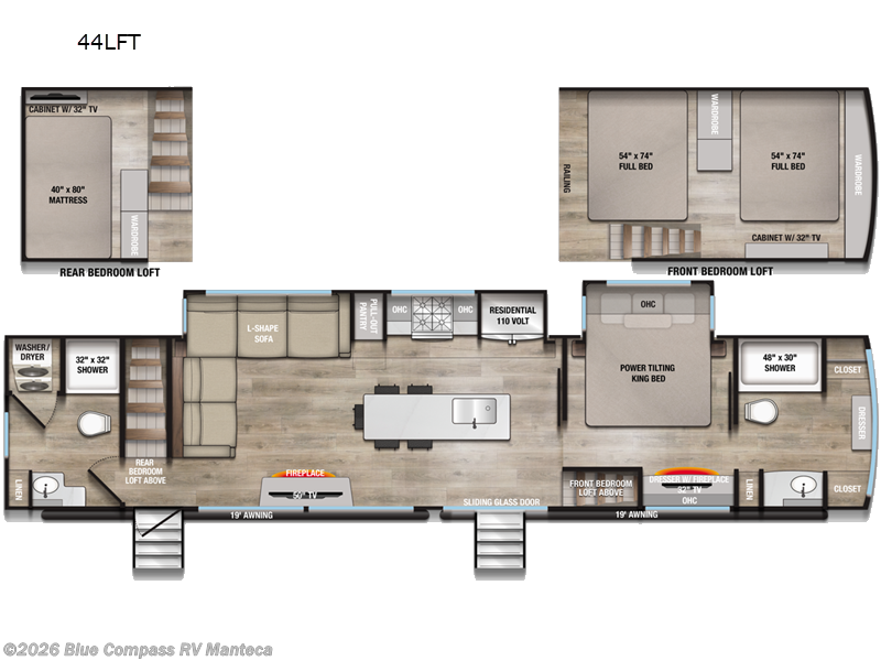 New 2026 Alliance RV Benchmark 44LFT available in Manteca, California