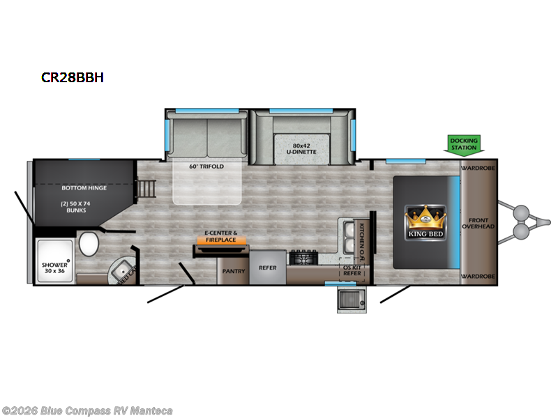 Used 2021 CrossRoads Cruiser Aire CR28BBH available in Manteca, California