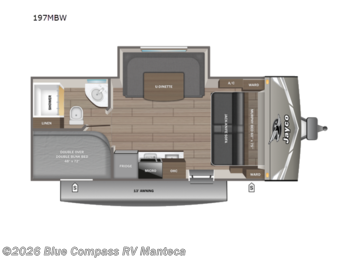 New 2027 Jayco Jay Flight 197MBW available in Manteca, California