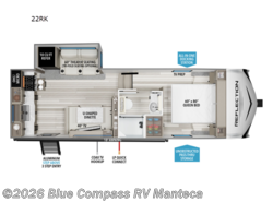 Used 2025 Grand Design Reflection 100 Series 22RK available in Manteca, California