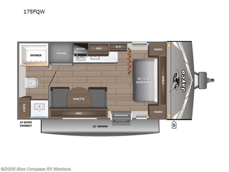 New 2027 Jayco Jay Flight 175FQW available in Manteca, California