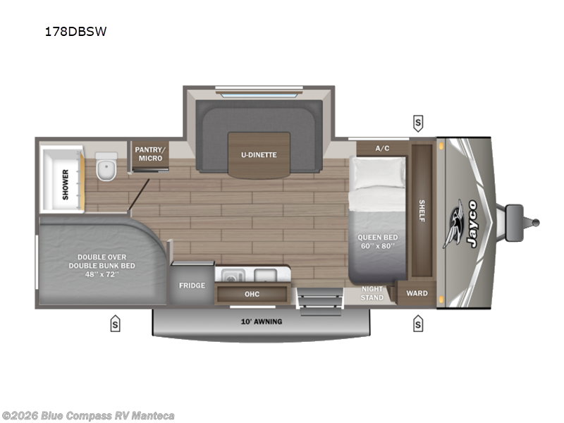 New 2027 Jayco Jay Flight 178DBSW available in Manteca, California