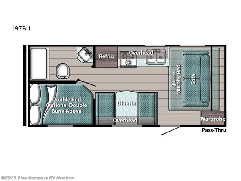 Used 2022 Gulf Stream Ameri-Lite Super Lite 197BH available in Manteca, California