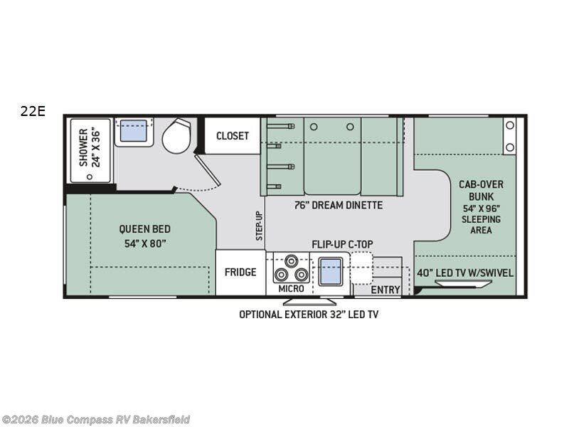 Used 2018 Thor Motor Coach Chateau 22E available in Bakersfield, California