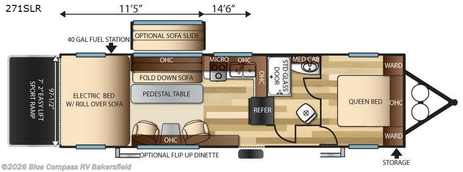 Used 2018 Forest River Sandstorm 271SLR available in Bakersfield, California