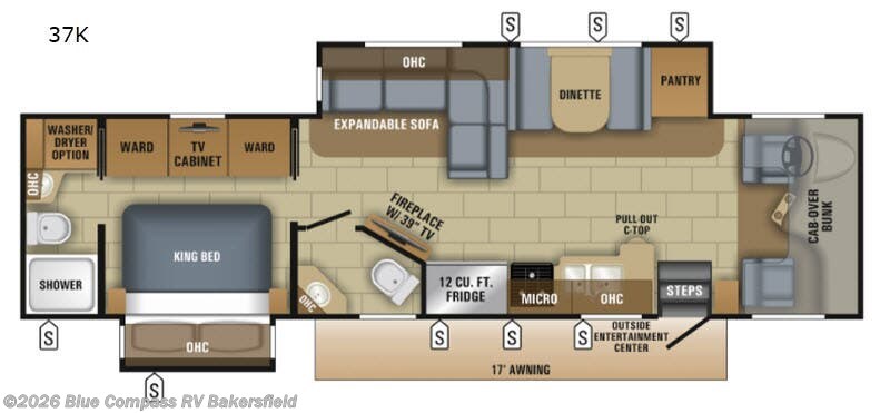 Used 2018 Jayco Seneca 37K available in Bakersfield, California