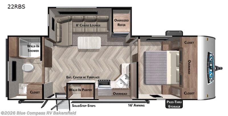 Used 2021 Forest River Salem 22RBS available in Bakersfield, California