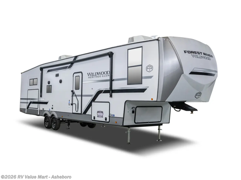 New 2026 Forest River Wildwood Heritage Glen 356QB available in Franklinville, North Carolina