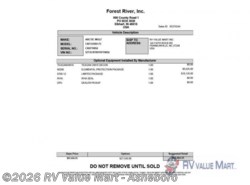 New 2026 Forest River Cherokee Arctic Wolf 331BH available in Franklinville, North Carolina