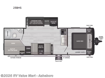 Used 2024 Keystone Hideout 25BHS available in Franklinville, North Carolina