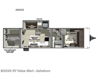 Used 2026 Forest River Salem 300ICE available in Franklinville, North Carolina