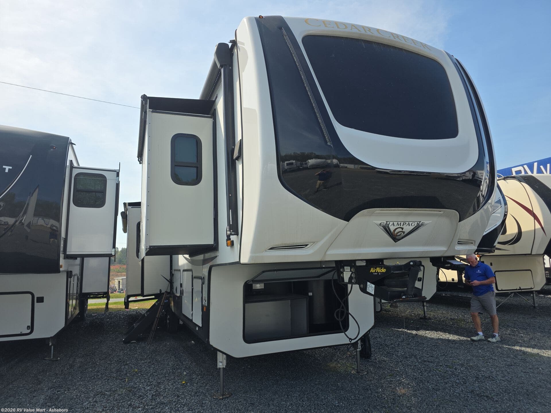 Used 2021 Forest River Cedar Creek Champagne Edition 38EKS available in Franklinville, North Carolina