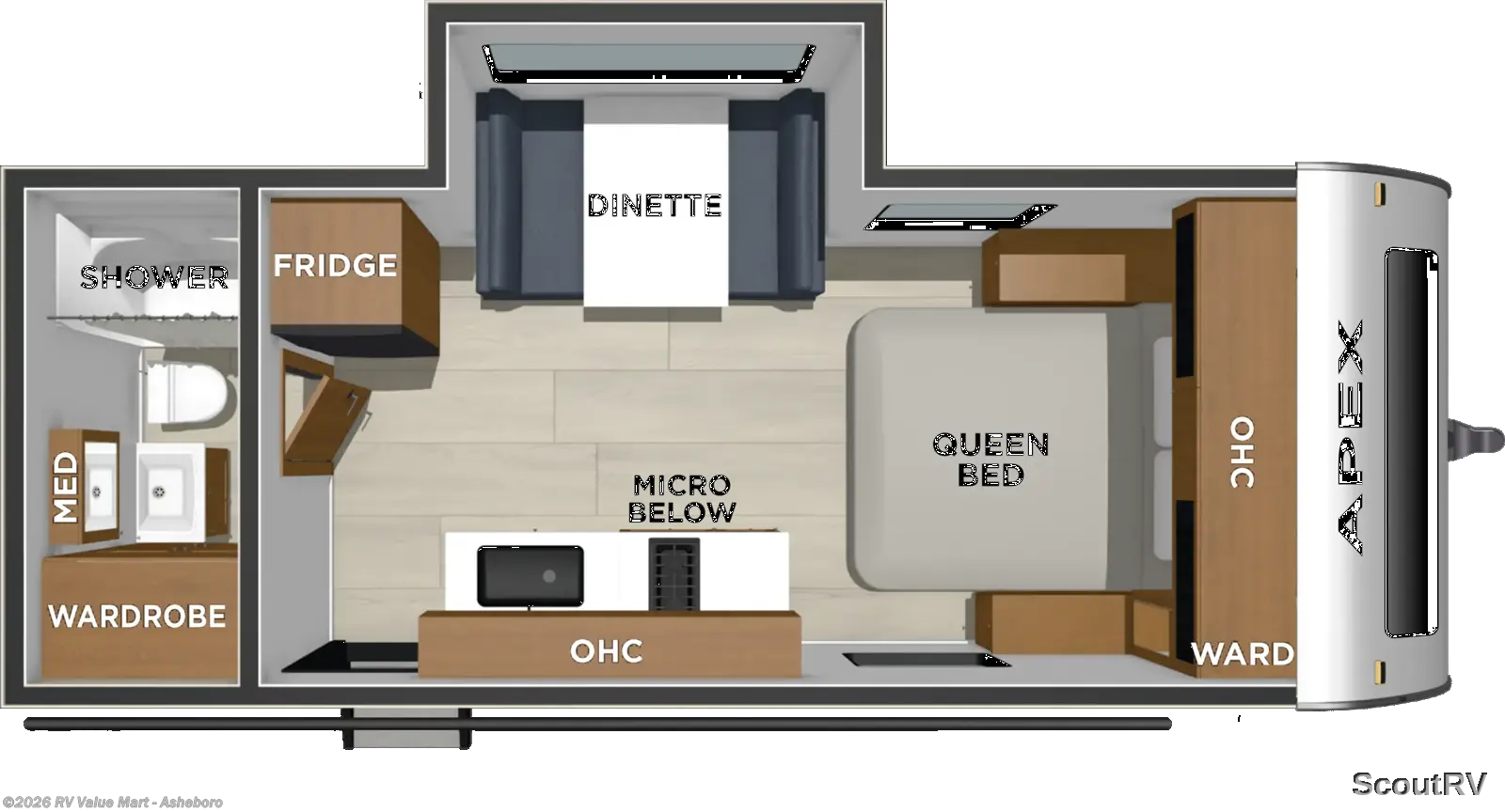 New 2027 Coachmen Apex Nano 190RBS available in Franklinville, North Carolina