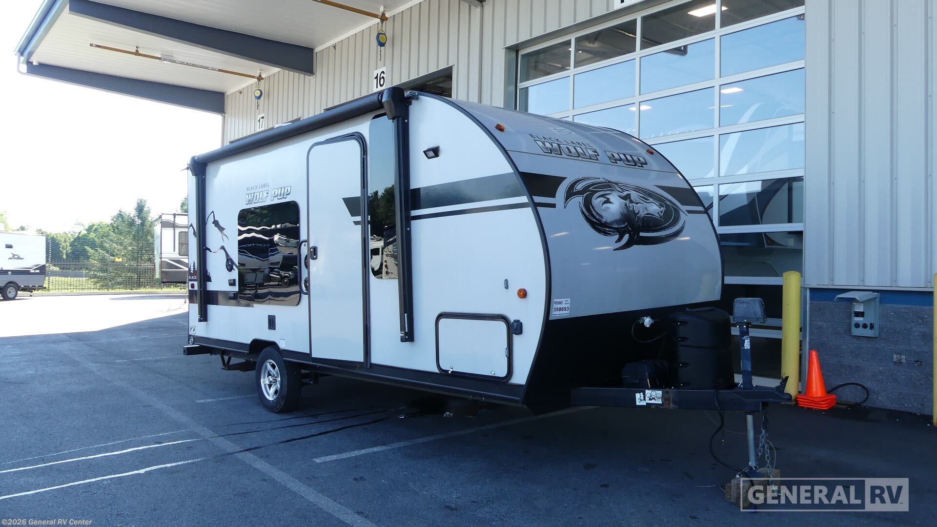 Used 2021 Forest River Cherokee Wolf Pup Black Label 16FQ available in West Chester, Pennsylvania