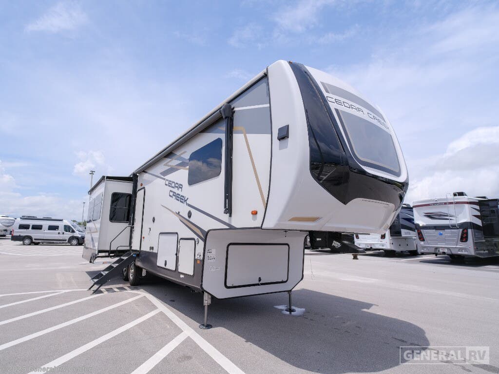 Used 2022 Forest River Cedar Creek 345IK available in Fort Pierce, Florida