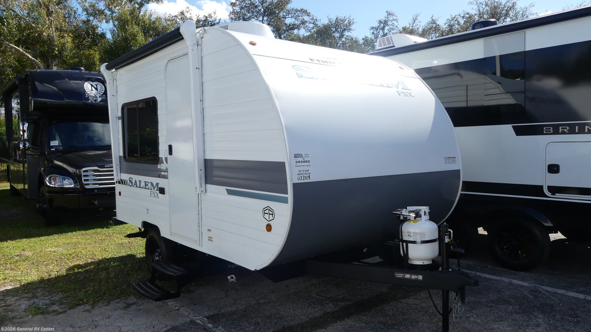 New 2026 Forest River Salem FSX 135ICE available in Fort Myers, Florida